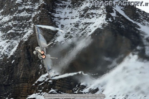 2008-10-08 Axalp Shooting Range 0104 McDonnell Douglas FA-18C Hornet